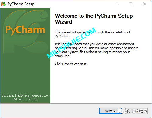 Jetbrains PyCharm 1软件安装包和安装教程